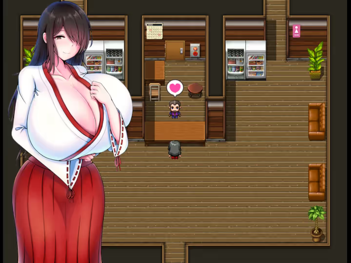 灼炎之巫女 静音 ～爆乳母女的色情大奶净化物语～ 截图 2