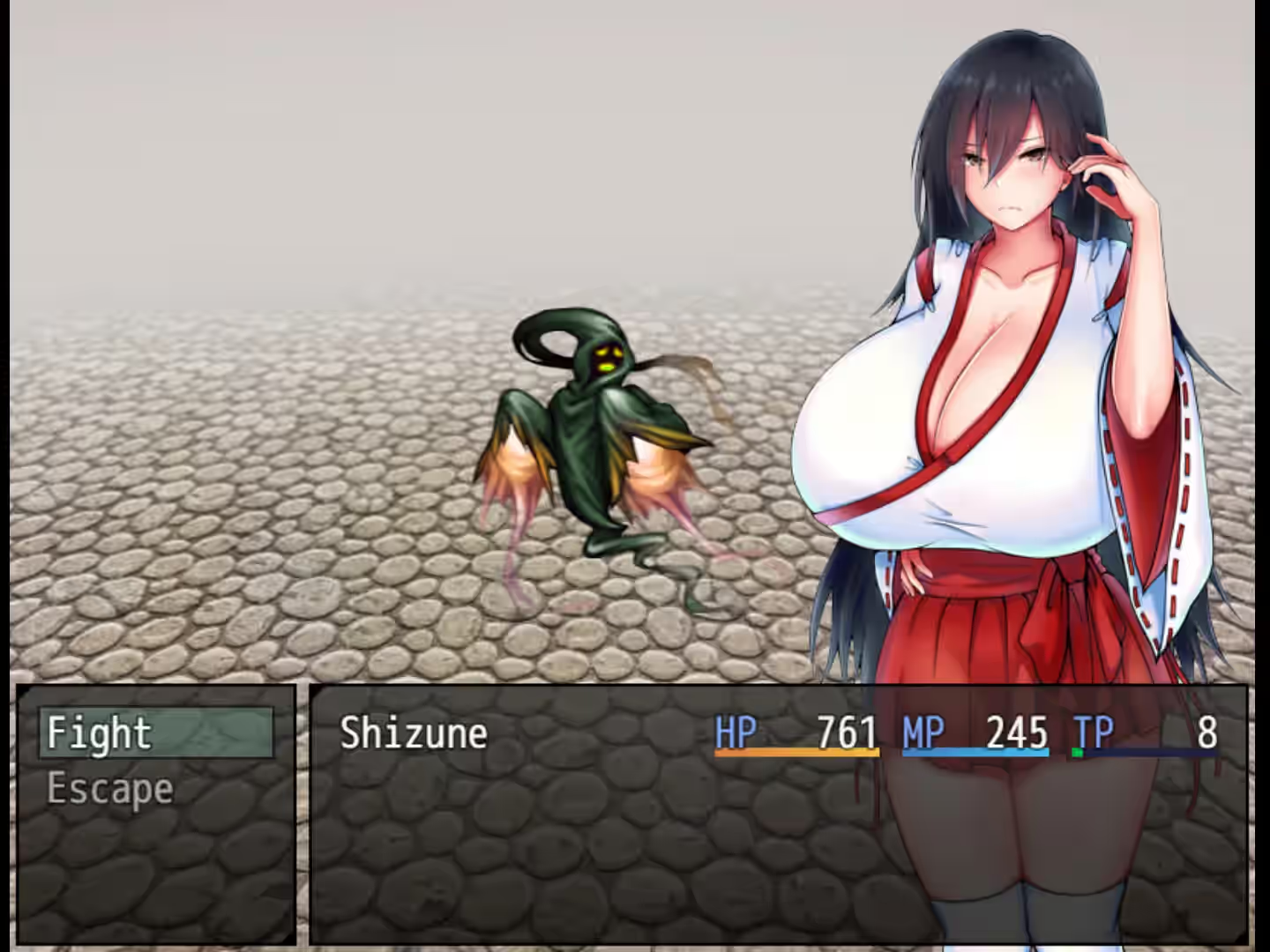 灼炎之巫女 静音 ～爆乳母女的色情大奶净化物语～ 截图 9