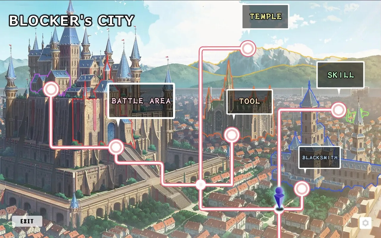 TOKAI Girl -Block Breaking RPG- 截图 8
