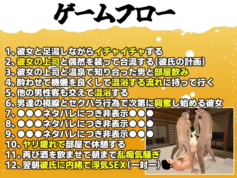 和我的女友试试看2 ~混浴温泉~ 截图 1